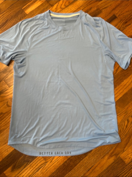 lululemon athletica Tops - lululemon athletica Light Blue Short-Sleeve Women's Tee